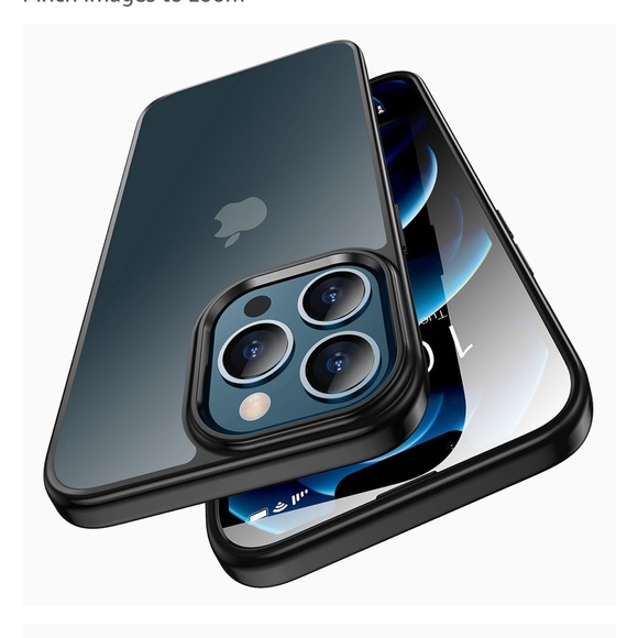 Iphone pro frosted case for 6.1" screen from amazon - Picture 2 of 14